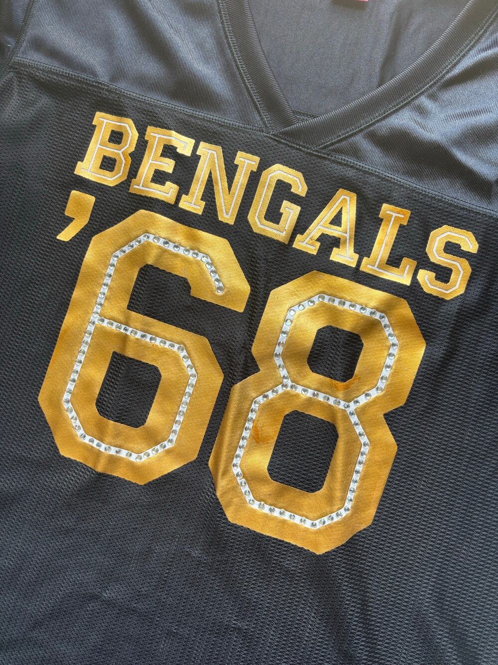 Victoria’s Secret PINK 5th & Ocean Cincinnati Bengals Mesh Football Jersey M